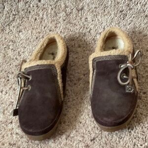 Women’s leather loafers Timberland size 6.5 M brown